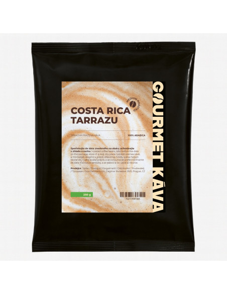 Kostarika Tarrazu, STREDNE PRAŽENÁ, zrnková káva arabica