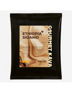 Etiópia Sidamo, zrnková káva arabica