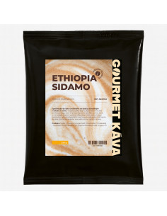 Etiópia Sidamo, STREDNE PRAŽENÁ, zrnková káva arabica