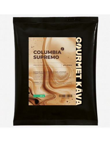 Kolumbia: Supremo, kávové zrná Arabica