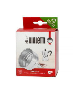 Hliníkový kávovar Bialetti s lievikom na 4 šálky