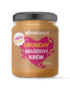Chrumkavé arašidové maslo Allnature 500 g