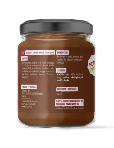 Allnature Arašidové maslo s horkou čokoládou 500 g 2