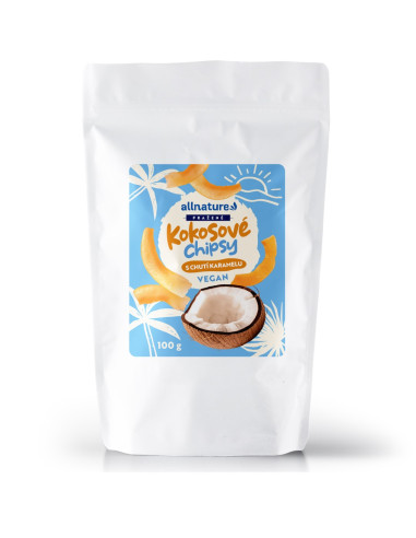 Allnature Karamelové kokosové lupienky 100 g