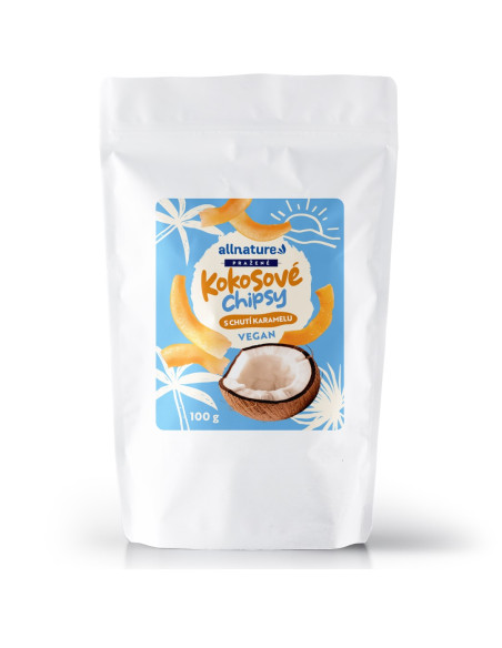 Allnature Karamelové kokosové lupienky 100 g