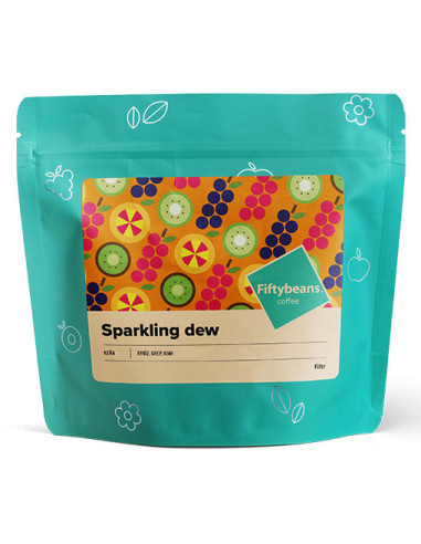 Fiftybeans Keňa Sparkling dew 200 g