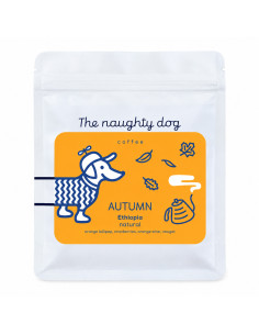 The Naughty Dog Etiópia Negele Gorbitu 200 g – jesenná edícia
