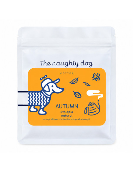 The naughty dog Etiopie Negele Gorbitu 200g - Autumn edition
