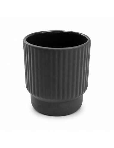 Šálka na espresso Kaffia Style 80 ml - tmavosivá