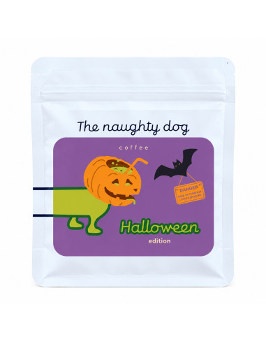 The Naughty Dog ETH&Kenya 200 g, halloweenská edícia