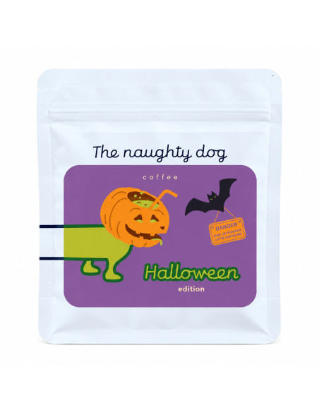 The Naughty Dog ETH&Kenya 200 g, halloweenská edícia