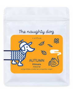 The Naughty Dog Etiópia Negele Gorbitu 200 g – jesenná edícia