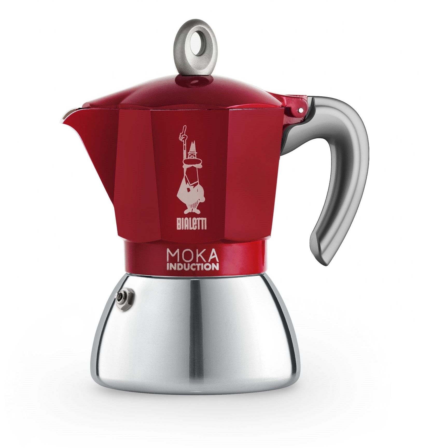 E-shop Bialetti Moka Induction 2 šálky červená NEW