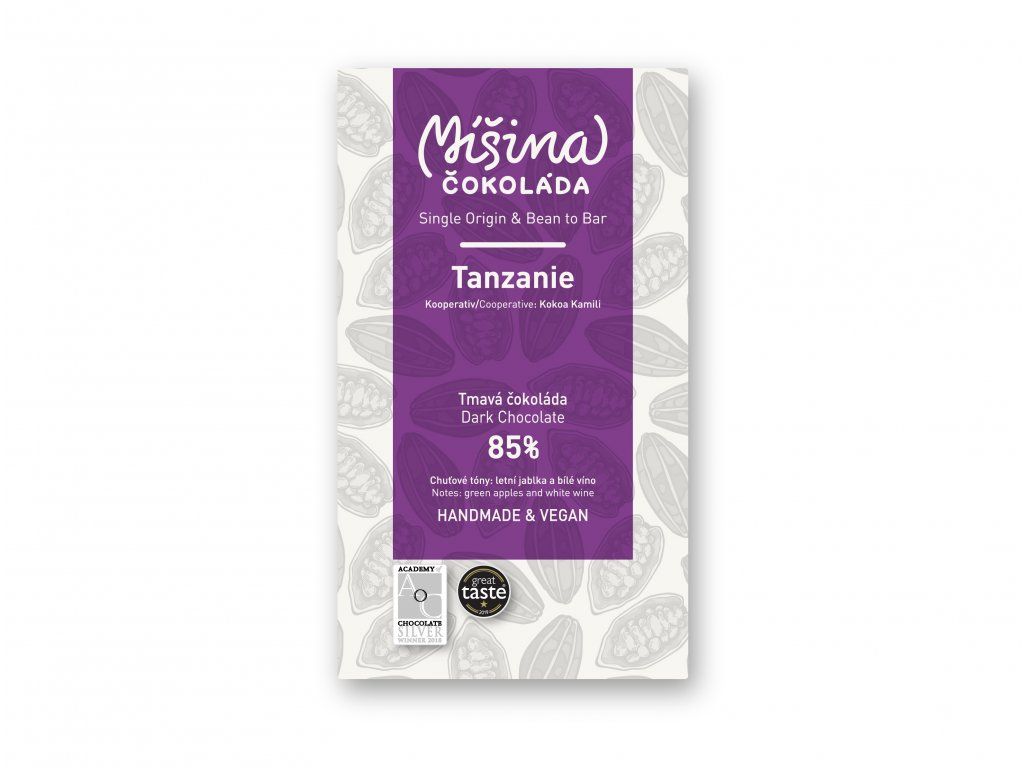 E-shop Zmes čokolády Tanzánia 85%