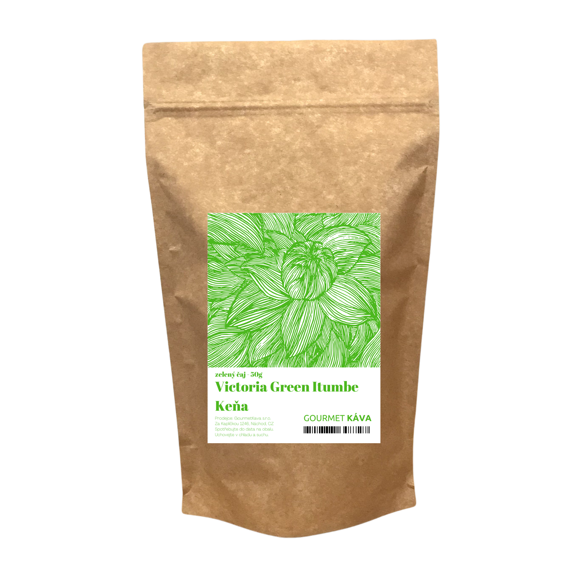 E-shop Zelený čaj Victoria Green Itumbe Keňa 50g