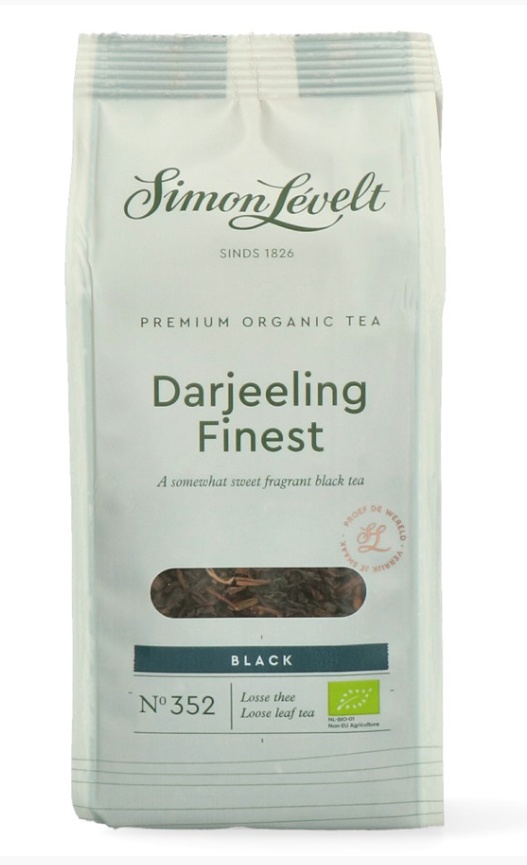 E-shop Sypaný čaj Darjeeling najlepší Simon Lévelt BIO 90g