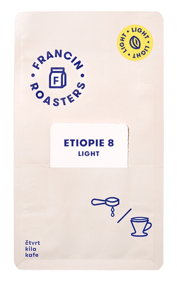 Káva Francin Etiópia GERBA 250g