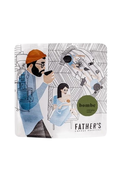 Fathers Coffee Etiópia Bombe washed 300g