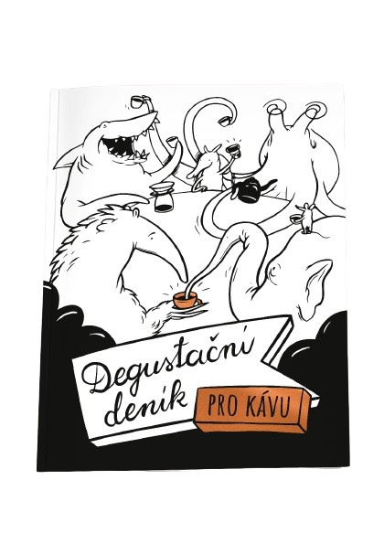 E-shop DEGUSTUJU - Degustačný denník pre kávu A5