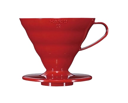 E-shop Hario Dripper V60 (VD-INT-02R) červený, plast