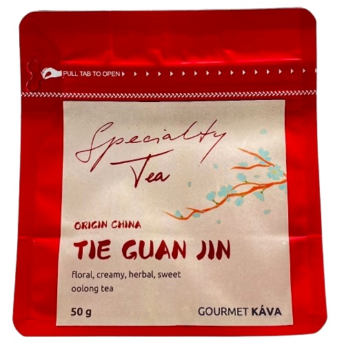 E-shop Oolong čaj Tie Guan Jin / Železná bohyňa milosrdenstva 50g Specialty Tea