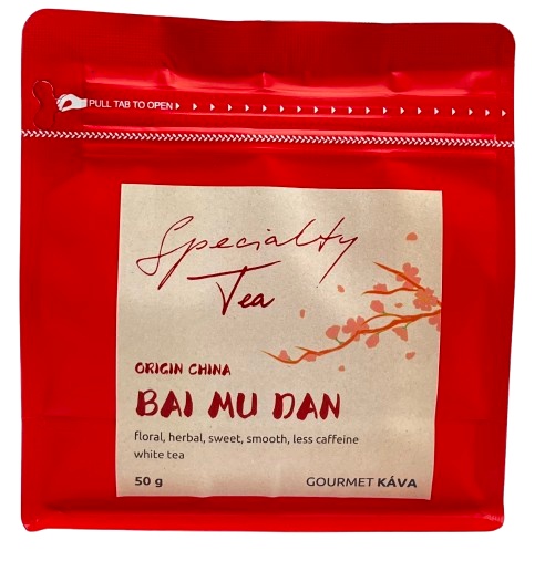 E-shop Biely čaj Bai Mu Dan / Biela pivonka 50g Specialty Tea