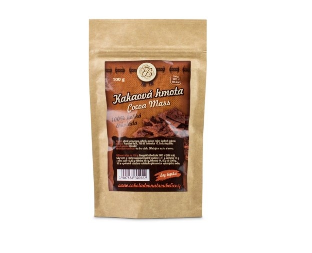 E-shop Kakaová hmota 100 g, čokoládovňa Troubelice