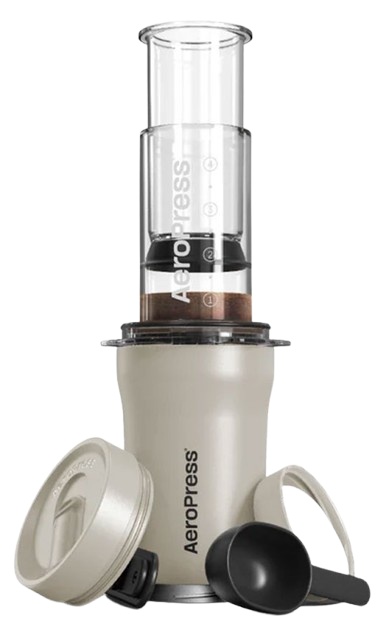 E-shop Cestovný systém Aeropress GO Plus - krémový