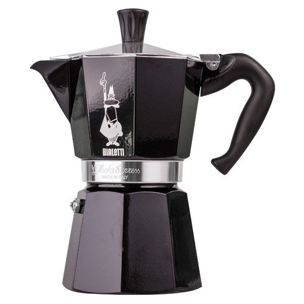E-shop Bialetti Moka Express 3 moka konvica čierna