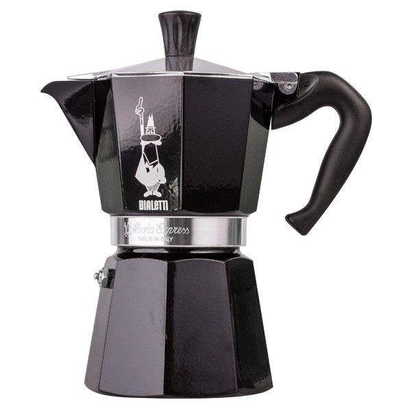 E-shop Bialetti Moka Express 6 moka konvica čierna