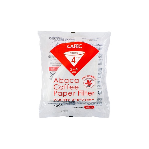 E-shop Papierové filtre Cafec Abaca veľkosti 2-4
