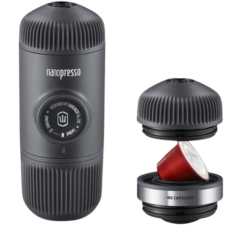 E-shop Wacaco Nanopresso šedá + adaptér NS