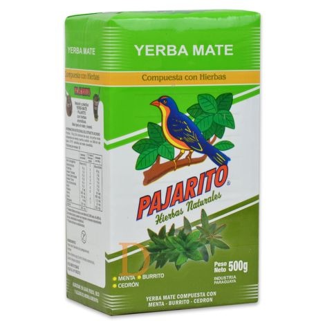 E-shop Yerba Maté Pajarito Compuesta Hierbas 500g