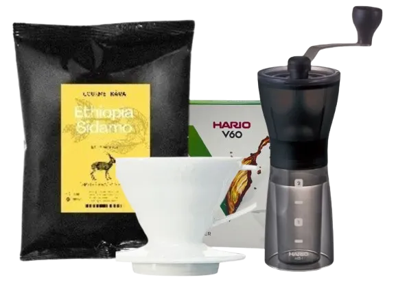E-shop Balíček Hario V60 dripper