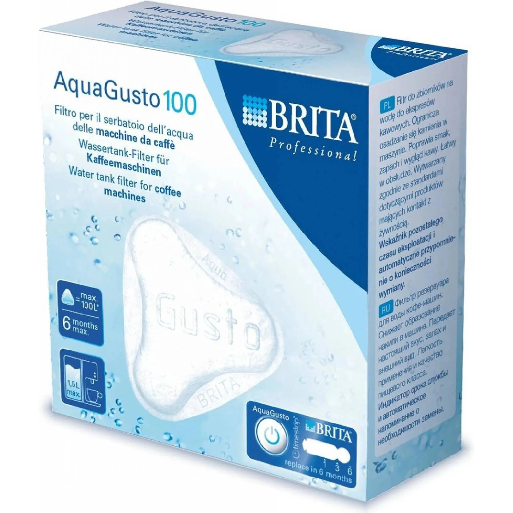 E-shop Vodný filter Brita AquaGusto 100 pre kávovar