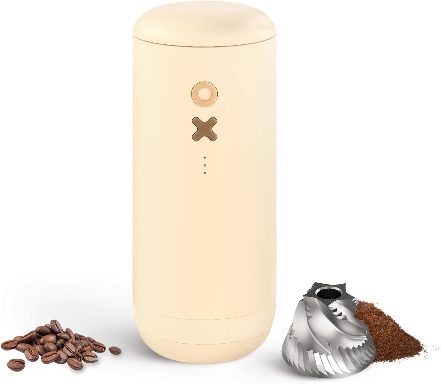 E-shop Nuttii OX LITE Portable - elektrický mlynček - Mandľový krém