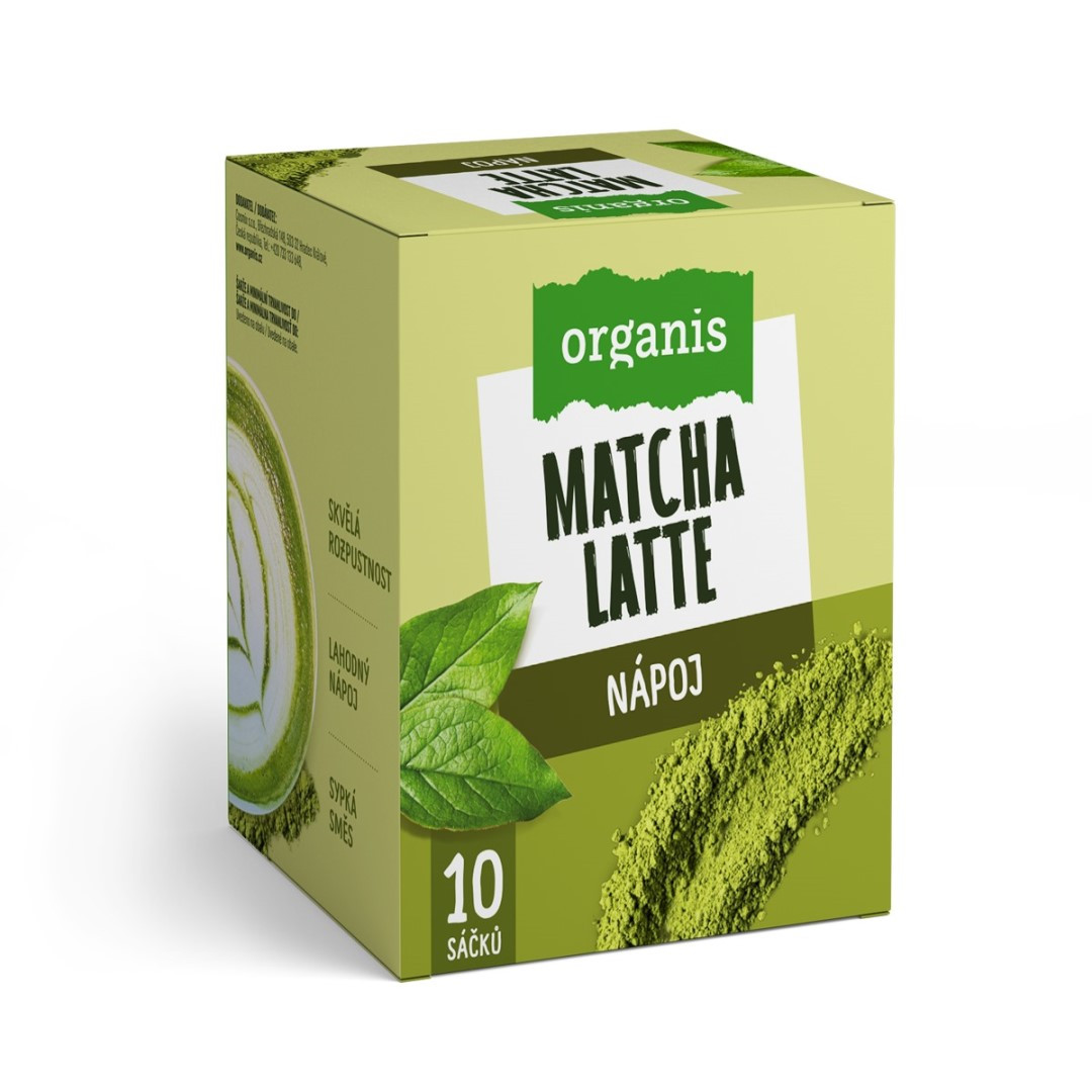 E-shop Allnature Organis Matcha Latte 10 x 17 g