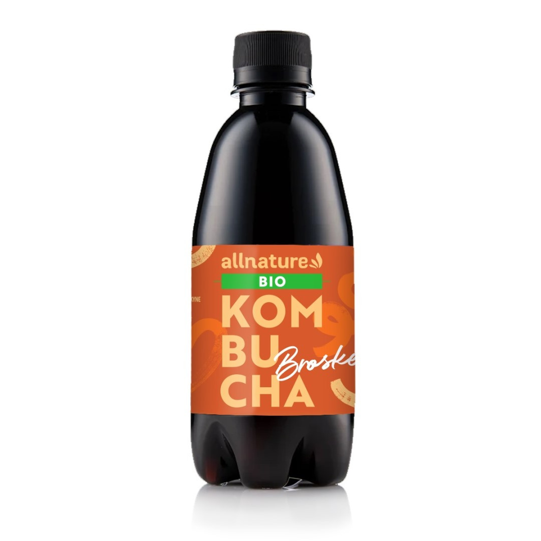 E-shop Allnature Kombucha Broskyňa BIO 330 ml