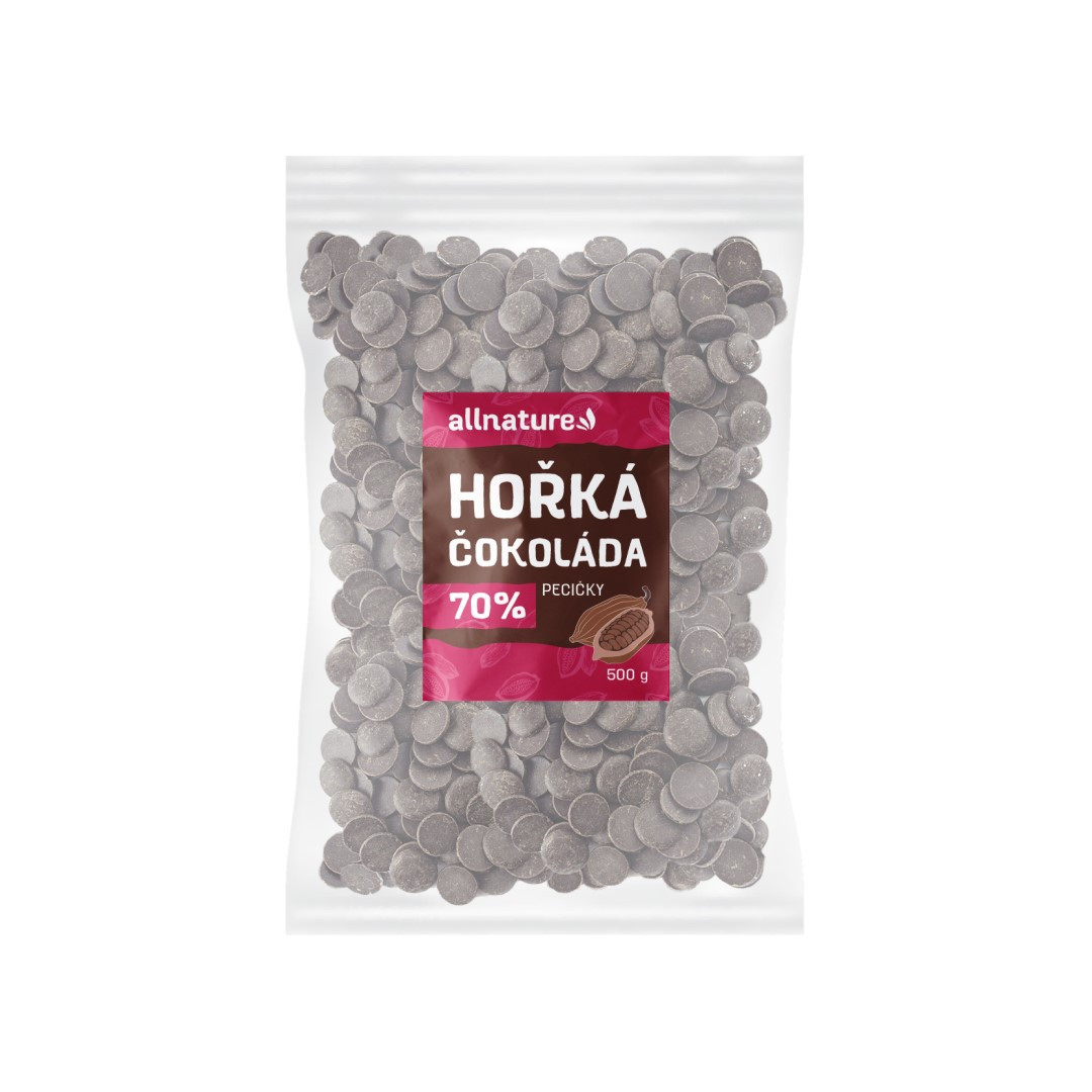 E-shop Allnature Horká čokoláda 70% Pekanové orechy 500 g