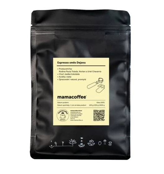 E-shop Mamacoffee Espresso zmes Dejavu 100g