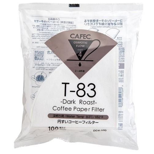 E-shop Papierové filtre Cafec Dark Roast veľkosť. 02, 100 ks (DC4-100W)