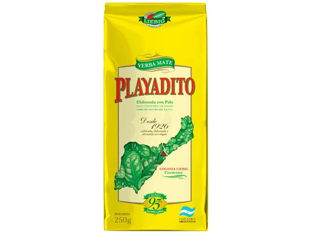 Yerba maté Playadito Elaborada con Palo 500 g