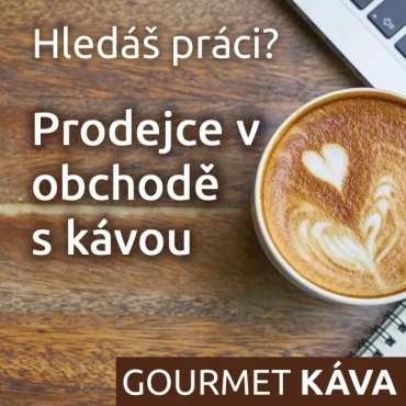 Nabídka práce: Prodejce v obchodě <a href="https://www.gourmetkava.sk/sk/kava-13pk" style="color:#88502e;"    title="Ponuka kvalitnej zrnkovej kávy">s kávou</a>