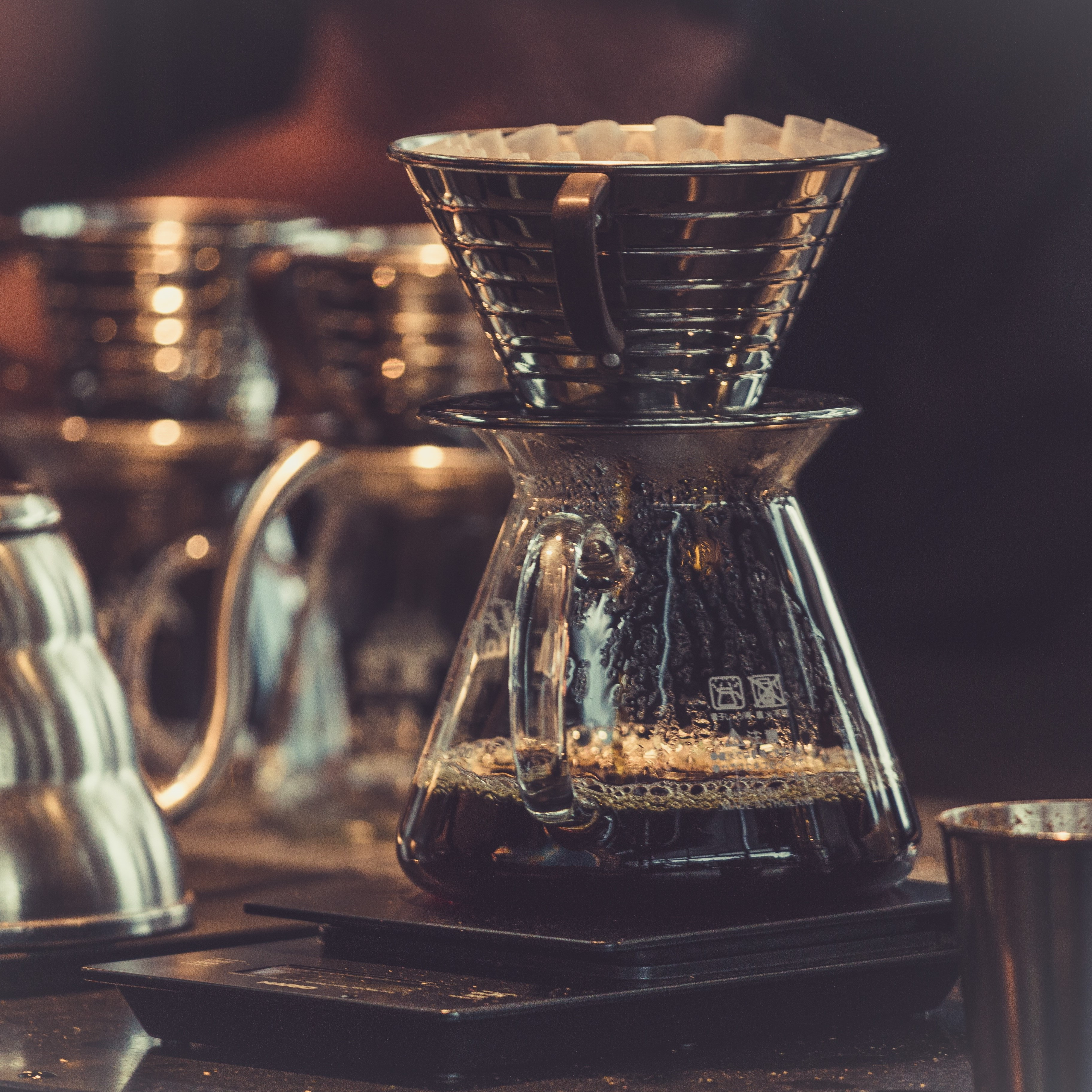 Príprava filtrovanej kávy