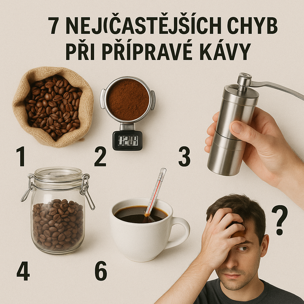 7 najčastejších chýb pri príprave kávy